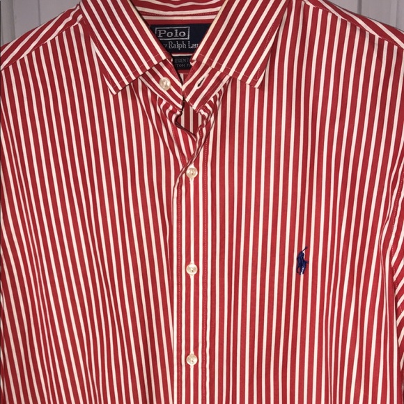 Polo Ralph Lauren Other - Men’s Polo by Ralph Lauren Red White Button Down